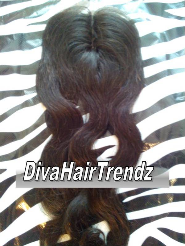 12" Brazilian Remy Loose Wavy / Body Wave Lace Top Closure 
