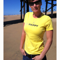 DPI "Be Happy" Inspire Tee- Ladies - Thumbnail 1