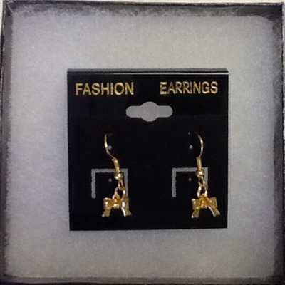 Girls bow earrings