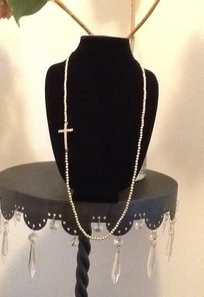 Gold Beaded Necklace 