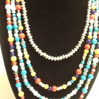 Muti Colored Necklaces - Thumbnail 1