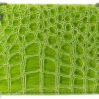 Ed Hardy Faux Leather Checkbook Wallet Dark Green $104 Or Best Offer - Thumbnail 1