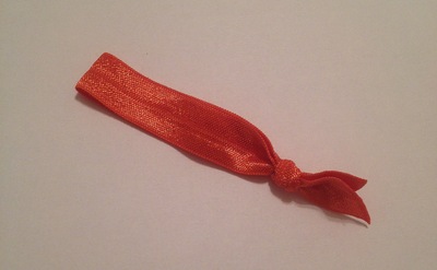 Tropical Orange Hair Tie