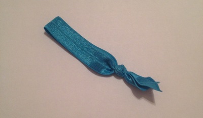 Teal Hair Tie