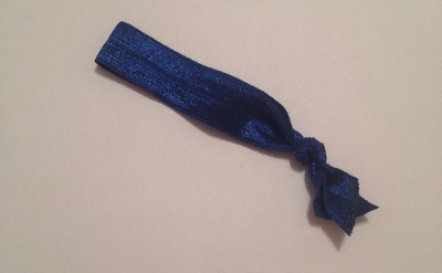 Navy Blue Hair Tie