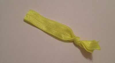 Neon Yellow Hair Tie