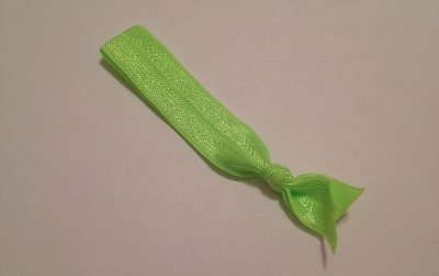 Neon Green Hair Tie