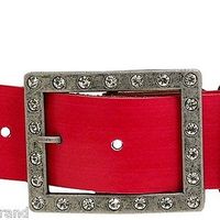 Ed Hardy EH3038 ROCK N ROLL Burn & Cuteness Coal Ladies/Junior Belt & Buckle - Thumbnail 1