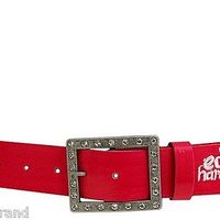 Ed Hardy EH3038 ROCK N ROLL Burn & Cuteness Coal Ladies/Junior Belt & Buckle - Thumbnail 3
