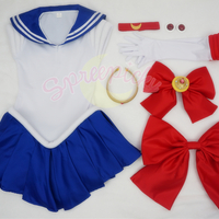 Cosplay Sailor Moon Usagi Transformer Senshi Uniform Set Custom Free Ship SP140895 - Thumbnail 1