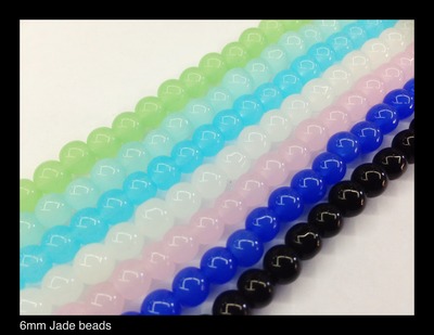  6mm Jade beads 6 Strands
