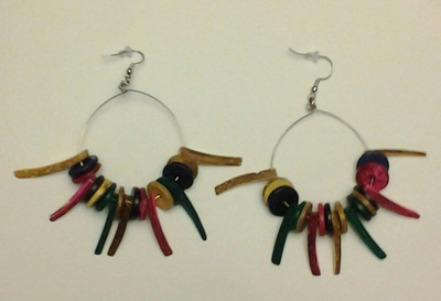 Tribal Multi-Colored Earrings