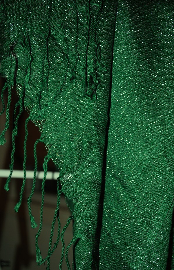 Sparkly Hijab - Emerald Green