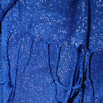 Sparkly hijab - electric blue