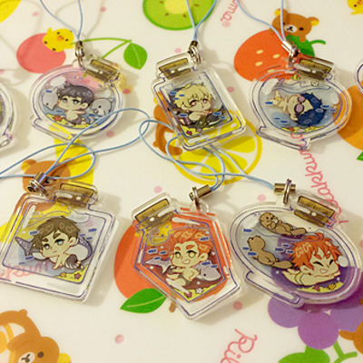 Free! bottle phone straps