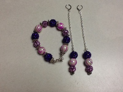 Earrings And Braclet Set