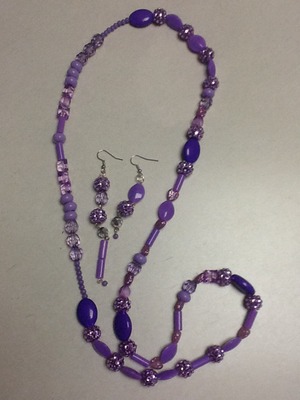 Earrings And Necklace Set