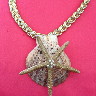 Seashell necklace
