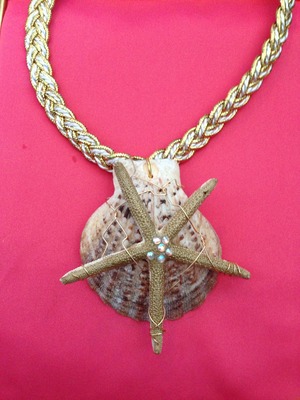 Seashell necklace