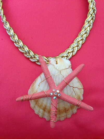 Seashell necklace