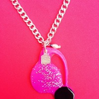 Perfume bottle necklace - Thumbnail 1
