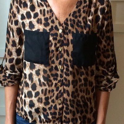 Leopard print top - Thumbnail 2