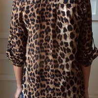 Leopard Print Top - Thumbnail 2