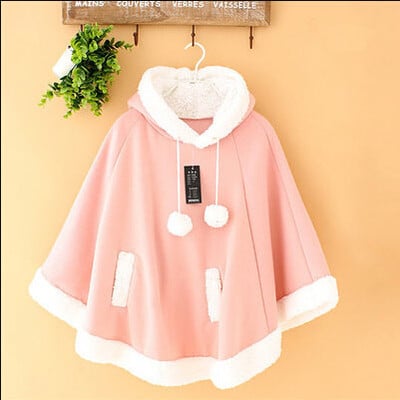 New cute bat hooded sweater shawl cape coat  - Thumbnail 5