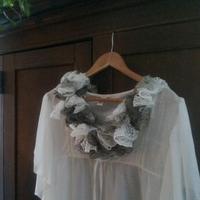 Crochet Spring Scarf - Thumbnail 3