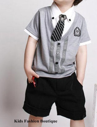 Boys 3 Pieces 100% Cotton Outfit