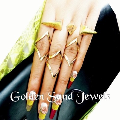 Crave ring set (4 pieces) - Thumbnail 5