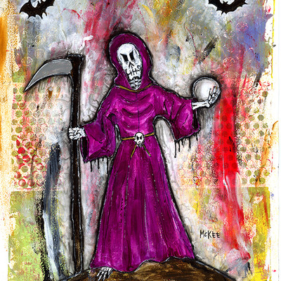 Marisol mckee art - "death before us"