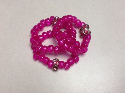 Girls Pink Bracelets