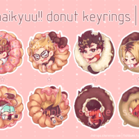 Haikyuu!! Donut Key Rings - Thumbnail 3