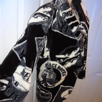 Vintage Donny Brook Black/White Paris Coat Size 1x-2x - Thumbnail 1