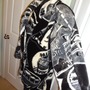 Vintage Donny Brook Black/White Paris Coat Size 1x-2x-2