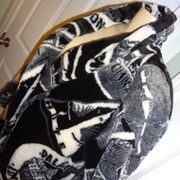 Vintage Donny Brook Black/White Paris Coat Size 1x-2x - Thumbnail 3