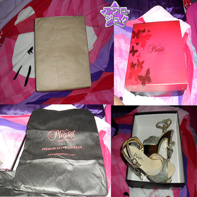 〖sold out〗7 in. embellished g＊n revolver heels sz. 8