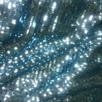 MAT23 Frozen Elsa Dress,Sparkly Rectangular Sequins on Mesh for Dress Costumes 135cm wide - Thumbnail 1