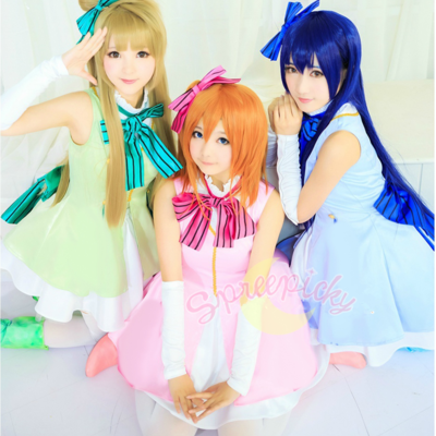 Halloween costume cosplay lovelive! school idol project kousaka honoka performance cosplay costume free ship sp141240 - Thumbnail 3
