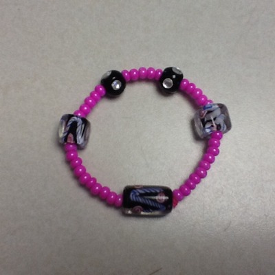 Girls beaded bracelet 