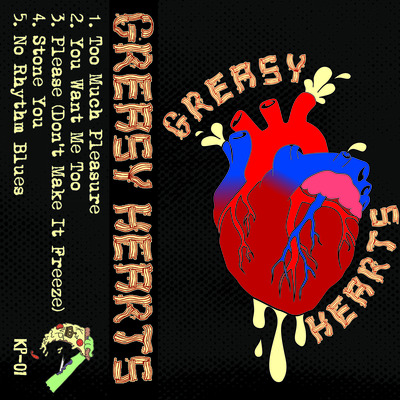 Greasy hearts - s/t ep cassette