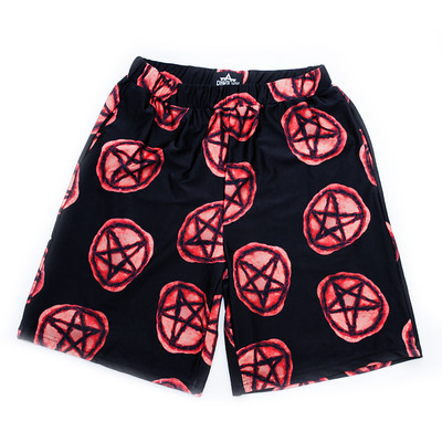  pentagram burn　short pants