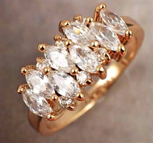 Rose Gold CZ Ring