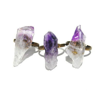 Ombre amethyst