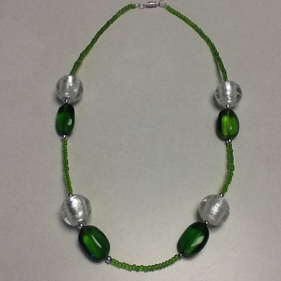 Green necklace