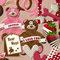 Sweet Valentine (Digital Scrapbooking Kit) - Thumbnail 2
