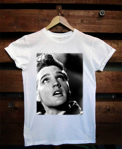 Elvis Presley Face T-Shirt or Tank Top