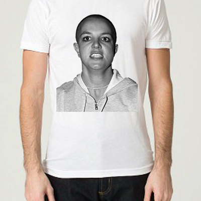 Bald britney spears t-shirt or tank top