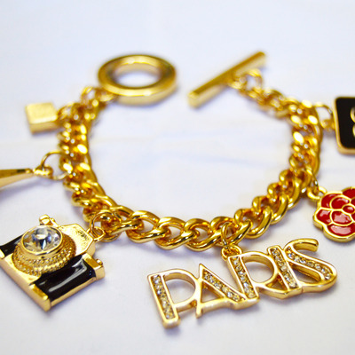 Paris charm bracelet